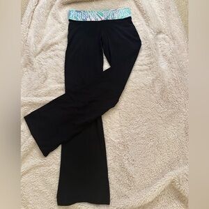 Victoria's Secret PINK Black Yoga Pants
